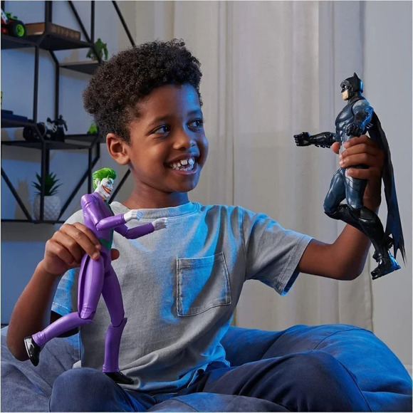 DC Comics, 12-inch The Joker Action Figure, Kids Toys  for Boys and Girls Ages 3 - Picture 3 of 10